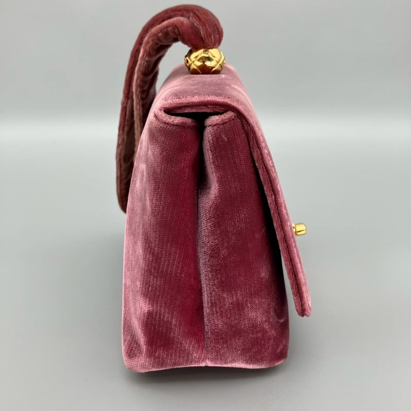CHANEL (シャネル) ヴィンテージ ベロア ベルベット ターン