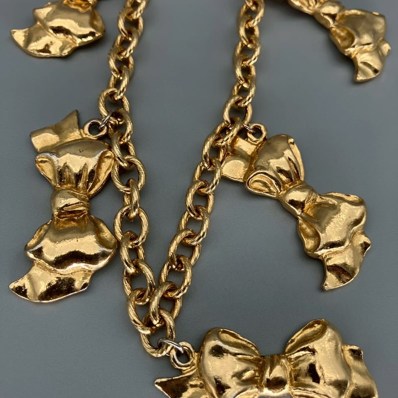 CHANEL (シャネル) ヴィンテージ リボン ネックレス | Cattleya