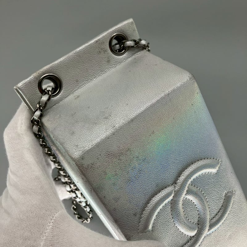 CHANEL (シャネル) LAIT DE COCO ミルクボックス ショルダーバッグ | C