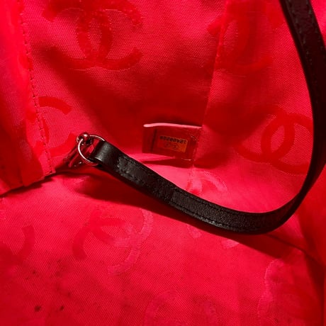 CHANEL (シャネル) ヴィンテージ マトラッセ カンボンライン ココマーク ハンドバッグ トートバッグ