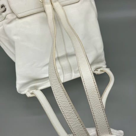 CHANEL (シャネル) ヴィンテージ キャビアスキン ターンロック ココマーク リュックサック バックパック