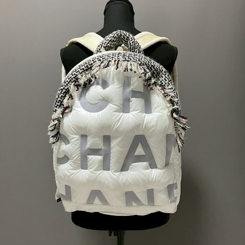 CHANEL (シャネル) ドゥドーヌ ココネージュ ツイード ロゴ ココマーク