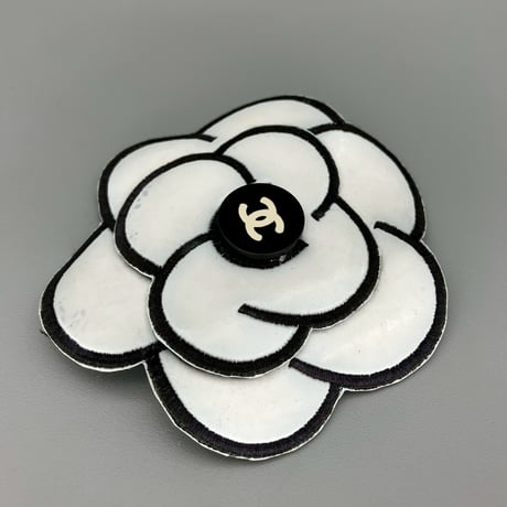 CHANEL (シャネル) ヴィンテージ カメリア ココマーク ブローチ