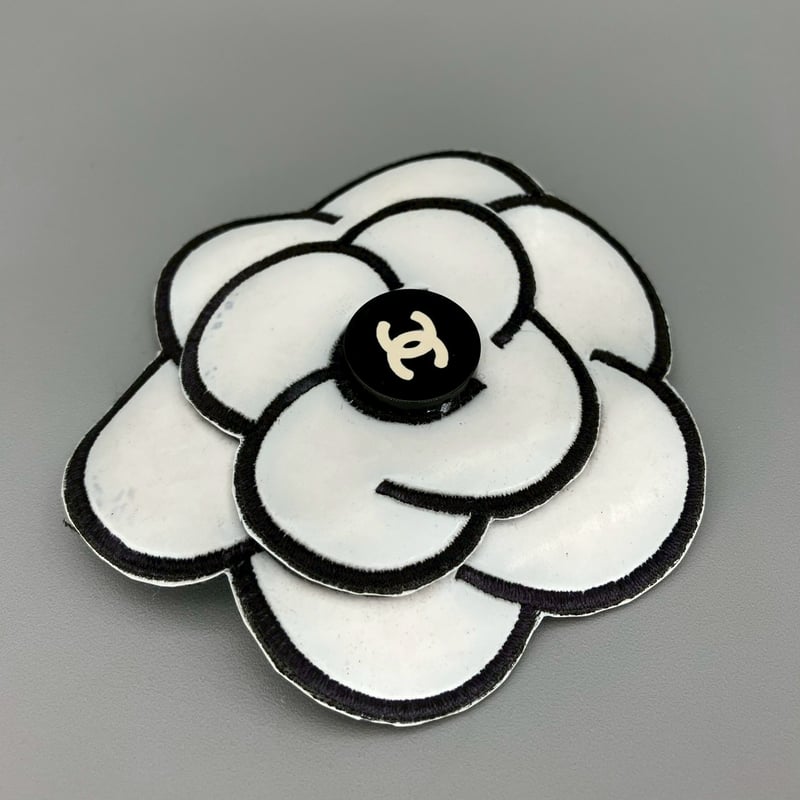 CHANEL (シャネル) ヴィンテージ カメリア ココマーク ブローチ