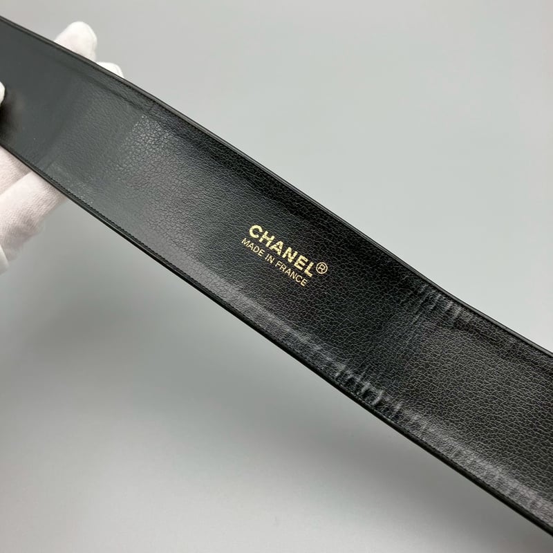 CHANEL (シャネル) ヴィンテージ ココマーク パテントレザー エナメル