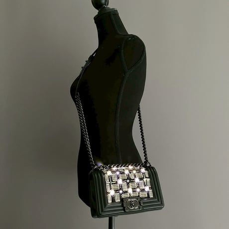 CHANEL (シャネル) 電球 LED ココマーク ショルダーバッグ