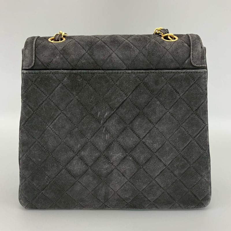 CHANEL (シャネル) ヴィンテージ スエード ターンロック ココ