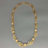 CHANEL (シャネル) ヴィンテージ ココマーク ロゴ ロングチェーン ネックレス