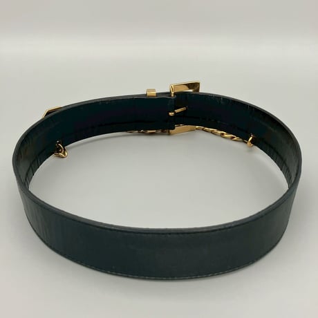 CHANEL (シャネル) ヴィンテージ ココマーク ロゴ チェーン ベルト