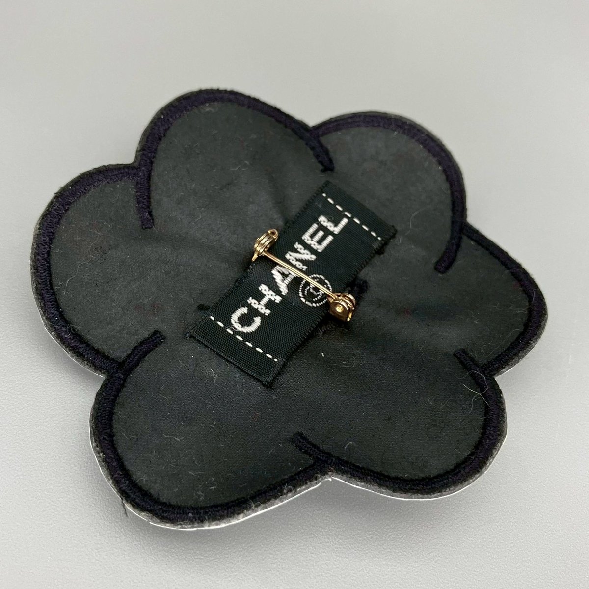 CHANEL (シャネル) ヴィンテージ カメリア ココマーク ブローチ