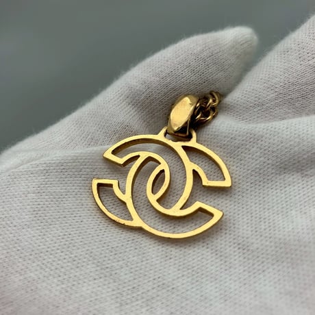 CHANEL (シャネル) ヴィンテージ ココマーク ネックレス
