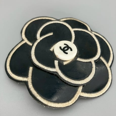 CHANEL (シャネル) ヴィンテージ カメリア ココマーク ブローチ