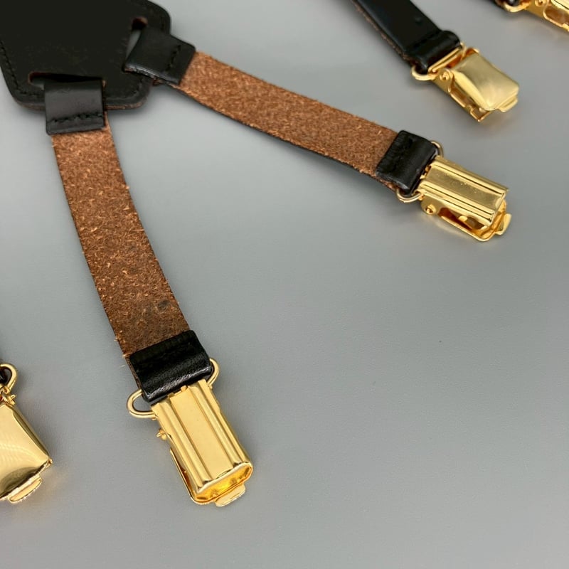 CHANEL (シャネル) ヴィンテージ ココマーク ロゴ サスペンダー
