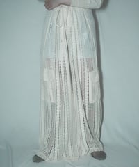 lace wide cargo pants