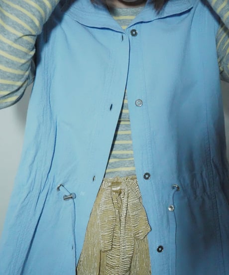 west drawstring vest