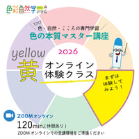 オンライン体験レッスン〈色の本質マスター講座の体験レッスン〉