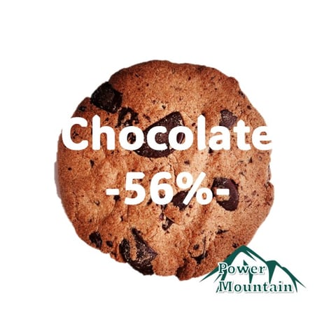 chocolate56% cookie  power　カカオ５６％チョコレート