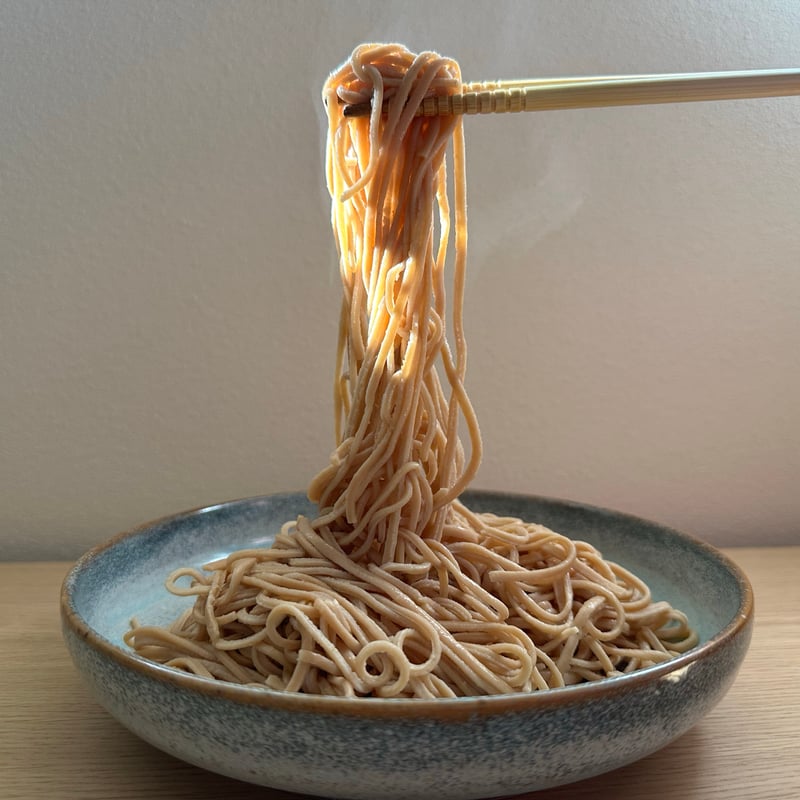 万能大豆麺 60g×4袋｜国産丸大豆100％｜ラーメン・パスタ代替に