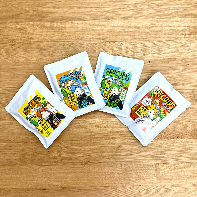 マタニティフード認定】【宅急便対応】ソイチップス 4種セット（40g×4