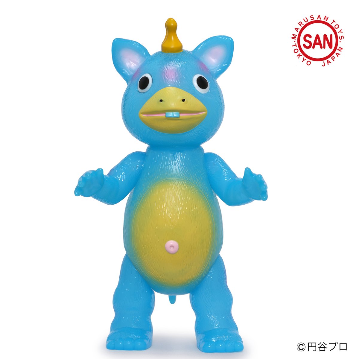 マルサン ブースカ450 (Earth Blue 黄冠Ver.) ソフビアイランド限定