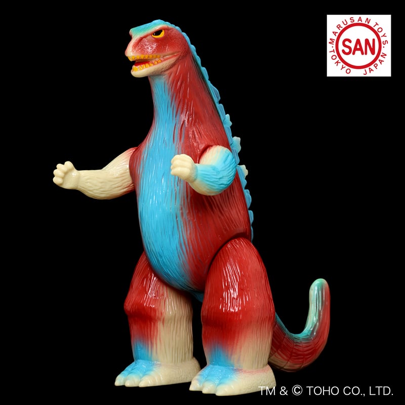 SHOP」に「'16 SALON KAIJYU マルサンの「POP-UP 肌色 可動式 マルサン　ソフビ　ゴジラ　約30cm GODZILLA Form 2nd 特撮