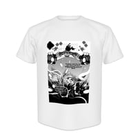 【NFT漫画プロジェクト in アフリカ】 Beanstalkking!!（by Bill Masuku）プリントTシャツ #2