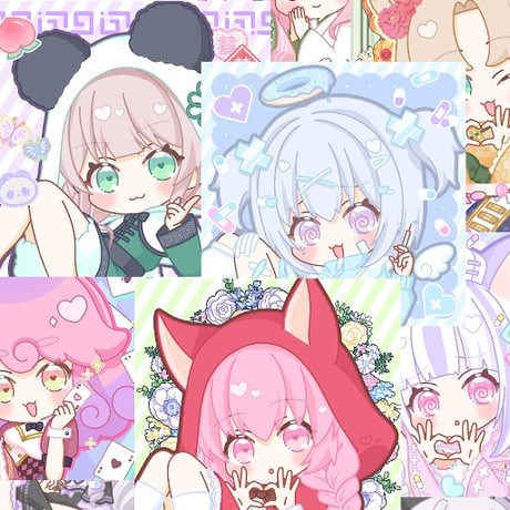 おしゃまちゃん【NFT5種ランダム封入バージョン（NFTカード）】/ すあまこ