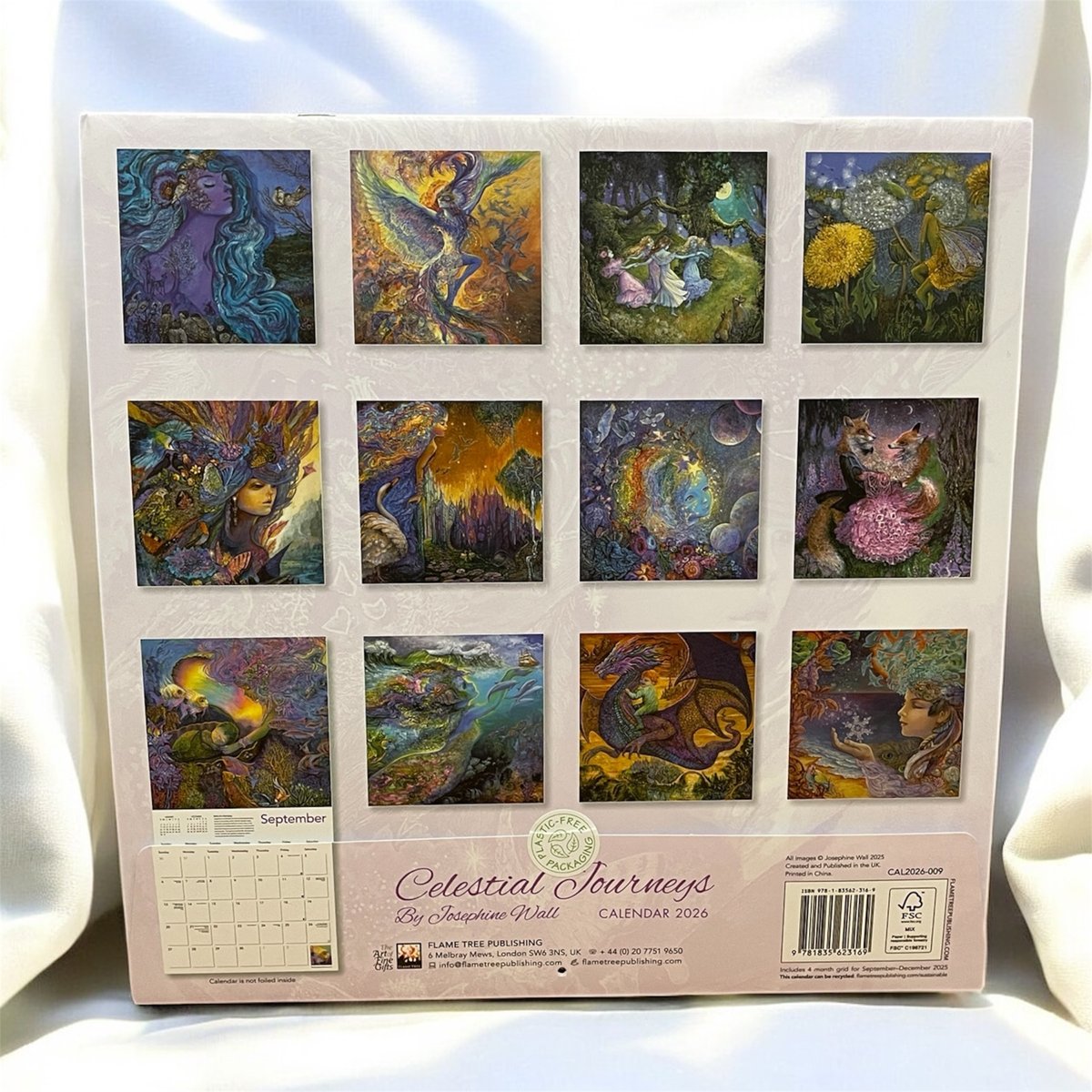 2026年カレンダー（大）「Celestial Journeys」by Josephine W