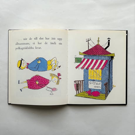 KRAKEL SPEKTAKEL KOPER EN KLUBBA / Stig Lindberg　古書