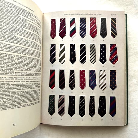 The Book of public school old boys, university, navy, army, air force & club ties