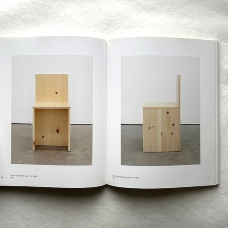 A good chair is a good chair / Donald Judd