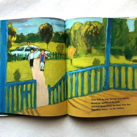 The Great Blue House /  Kate Banks, Georg Hallensleben