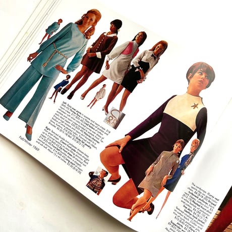 fashionable clothing from the sears catalogs Late 1960s