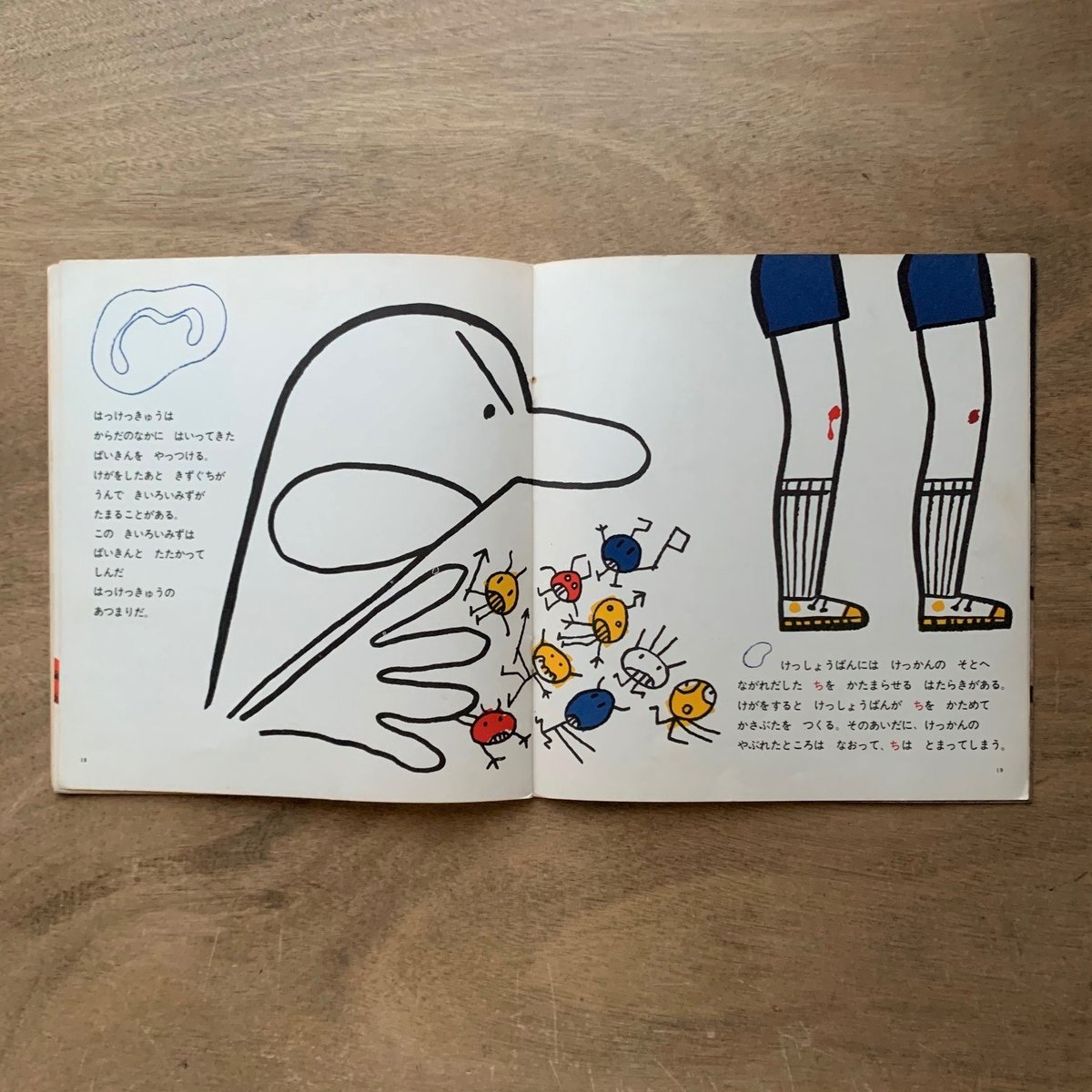 ちのはなし / かがくのとも22号 | 本まるさんかくしかく