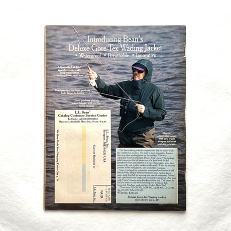 L.L.Bean Fly Fishing catalog 1996