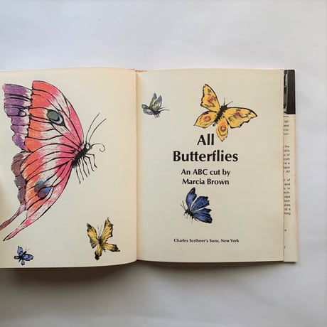 All Butterflies   An ABC / Marcia Brown　古書