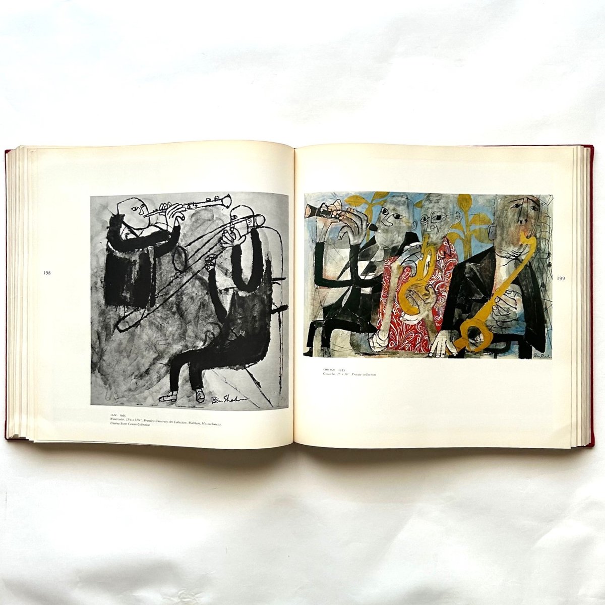 ベン・シャーン　Ben Shahn「そして我瞳は涙の泉」リトグラフ　自筆サイン ベン・シャーン Ben Shahn「そして我瞳は涙の泉」リトグラフ