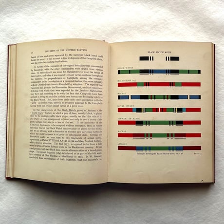The Setts of The Scottish Tartans / Donald Calder Stewart / Oliver and Boyd