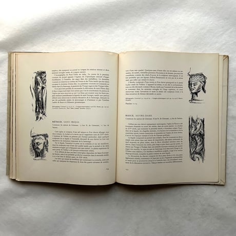 Sculpteurs de la SAINTONDE ROMANE サントンジュ・ロマンの彫刻たち。