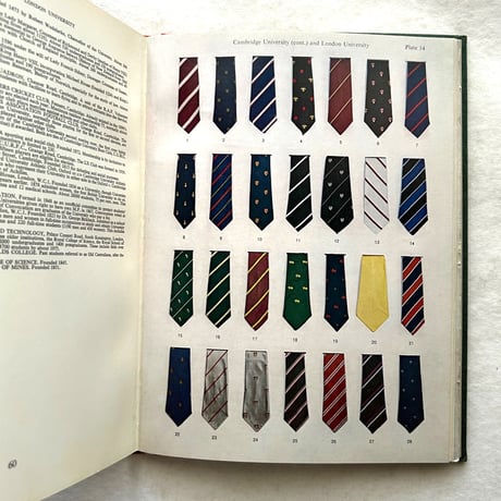 The Book of public school old boys, university, navy, army, air force & club ties
