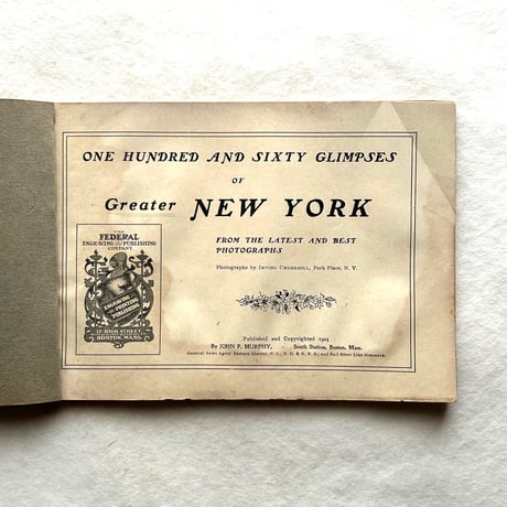 160 Glimpses of Greater NEW YORK / Irving Underhill