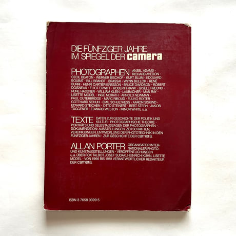 Camera The 50s  Photography and Texts