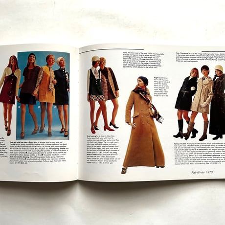 fashionable clothing from the sears catalogs Early 1970s