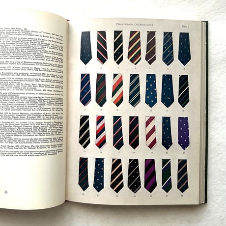 The Book of public school old boys, university, navy, army, air force & club ties