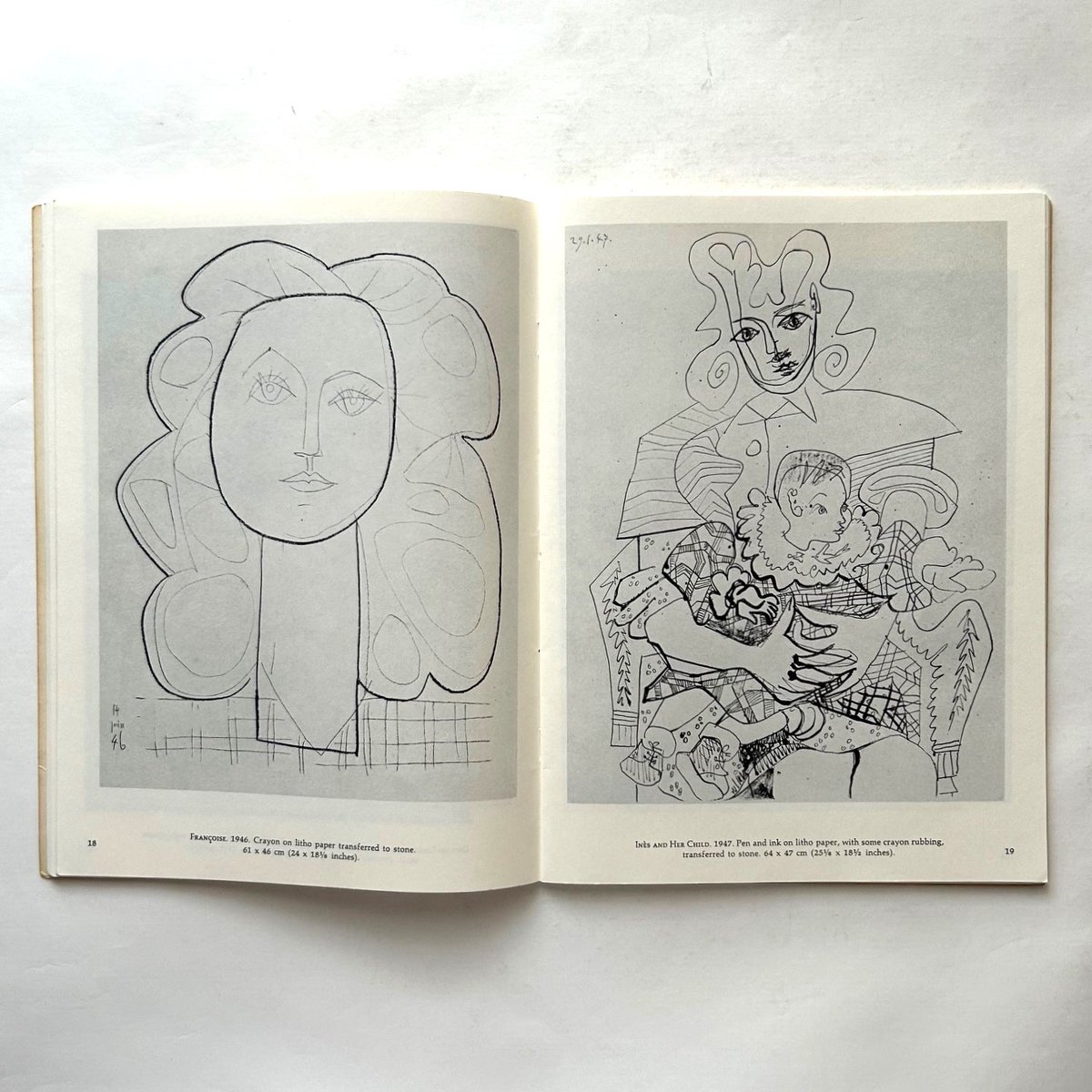Picasso Lithographs / Pablo Picasso | 本まるさんかくしかく