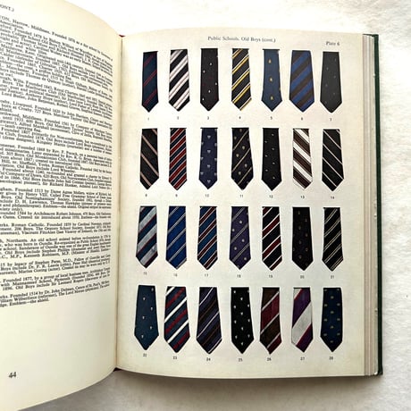 The Book of public school old boys, university, navy, army, air force & club ties