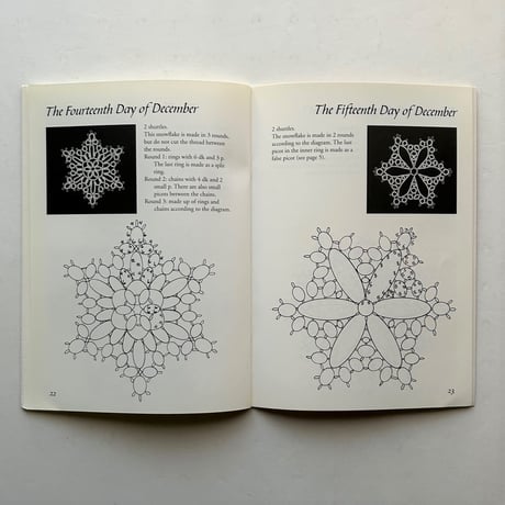 24 Snowflakes in Tatting / Lene Bjorn