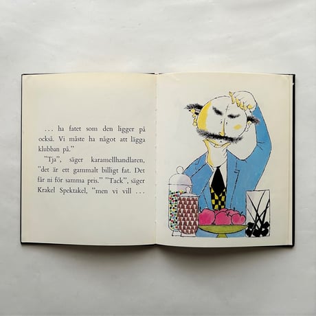 KRAKEL SPEKTAKEL KOPER EN KLUBBA / Stig Lindberg　古書