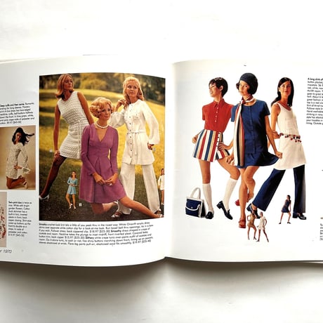fashionable clothing from the sears catalogs Early 1970s