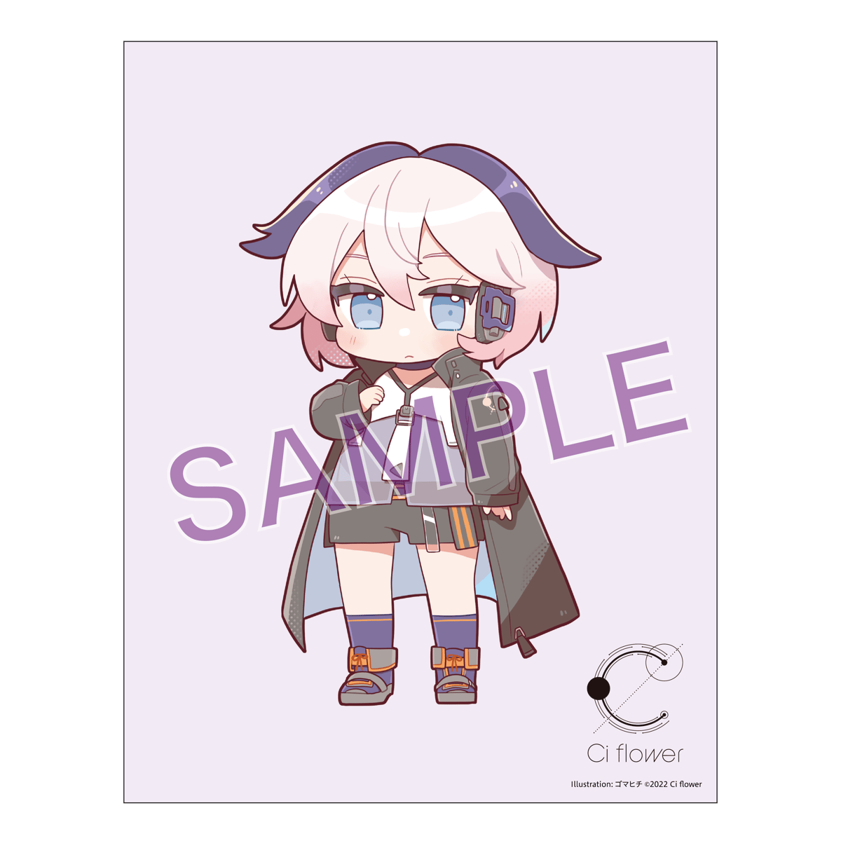 ゴマヒチさんイラスト キャンバスプリント (Gomahichi canvas print) |